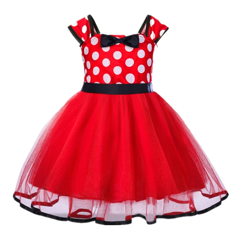 Girls Princess Dress Wedding Party Tutu Prom Gown 1-5 Yrs Kids Birthday Evening Bridesmaid Tulle Clothes Children Summer Dresses