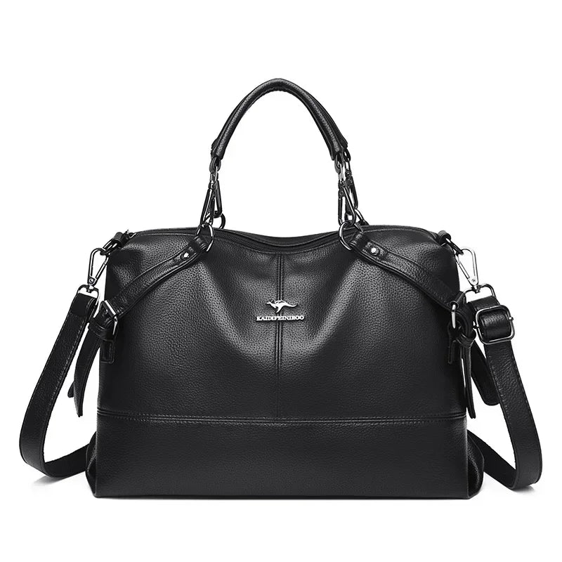 Luxury Handbags Women Bags Designer 3 Layers Soft Leather Shoulder Crossbody Sac Ladies Large Capacity Shopping Messenger Tote