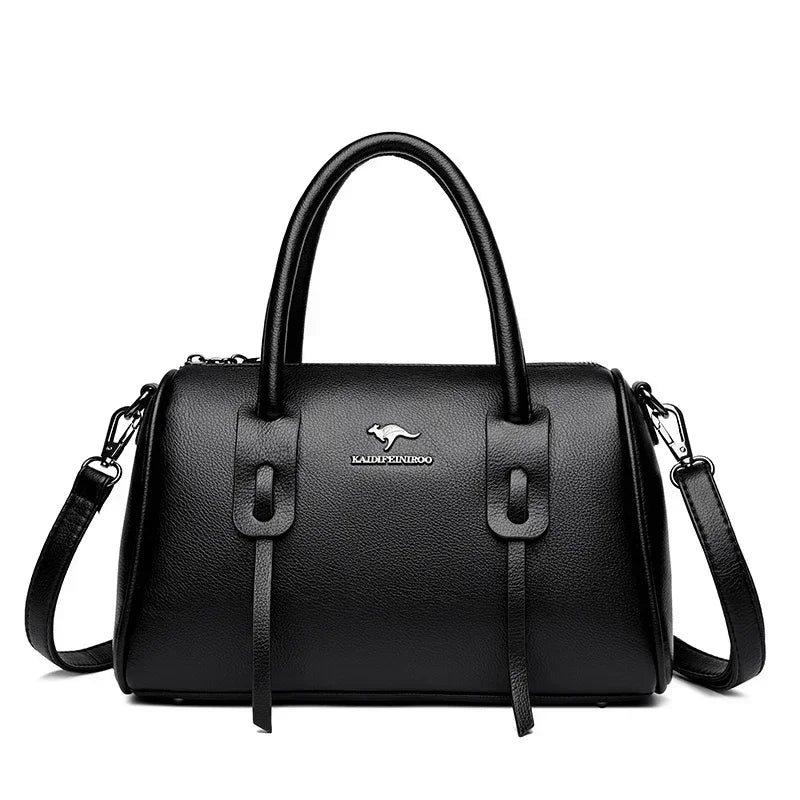Luxury Handbags Women Bags Designer 3 Layers Soft Leather Shoulder Crossbody Sac Ladies Large Capacity Shopping Messenger Tote