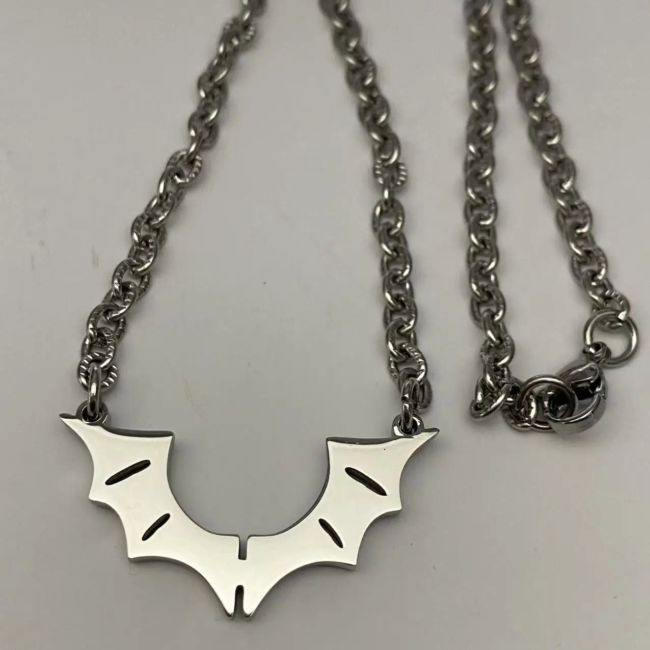 Fashion Boutique Stainless Steel Necklace Hip Hop Style Male and Female Couple Necklace Rapper fan Gift