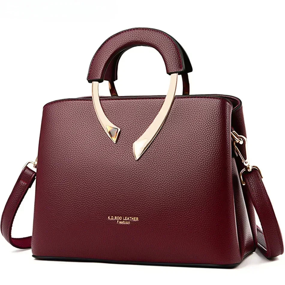 Luxury Designer High Quality Leather Bags Casual Crossbody Shoulder Bags for Women Totes Bags Sac A Main Bolsas Female Hand Bag