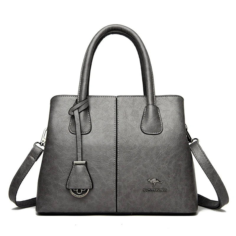 Women's PU Leather Handbags Ladies Large Tote Bag Female Square Shoulder Bags Bolsas Femininas Sac Fashion Crossbody Bags Purse