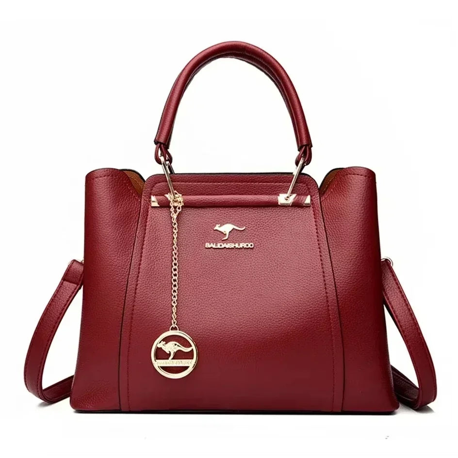 Luxury Handbags Women Bags Designer 3 Layers Soft Leather Shoulder Crossbody Sac Ladies Large Capacity Shopping Messenger Tote