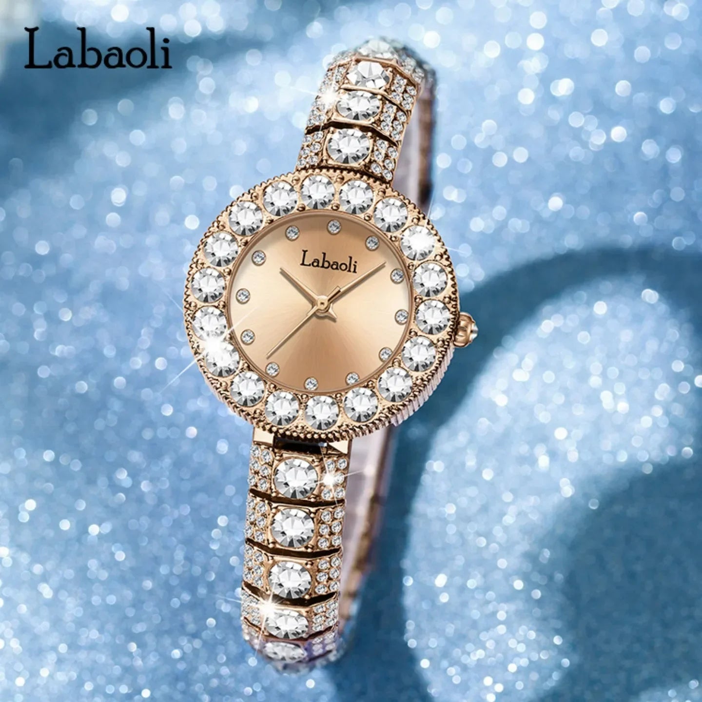 New Women's Wristwatch Retro Diamond Bracelet Business Ladies Luxury Watches Simple Gorgeous Quartz Watch