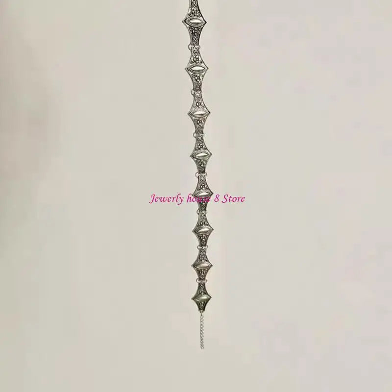 Women Geometric Punk Gothic Retro Collar Necklace Handmade Bohemian Neck Chain