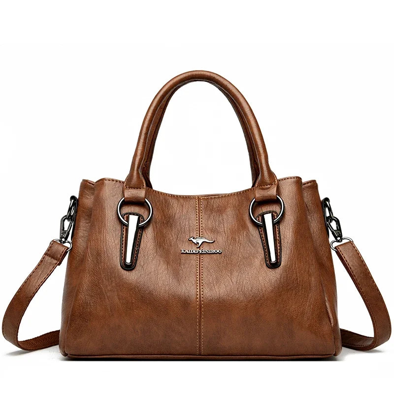 Luxury Designer High Quality Leather Bags Casual Crossbody Shoulder Bags for Women Totes Bags Sac A Main Bolsas Female Hand Bag