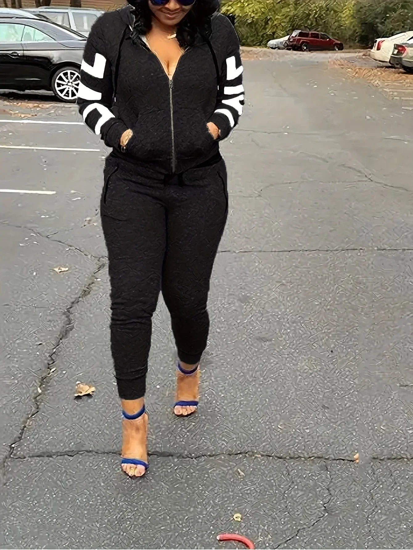 Women Clothes Sets 2025 New Casual GreyTracksuits Two Piece Set Women Sport Suit Hoodies Jogging Size Harajuku