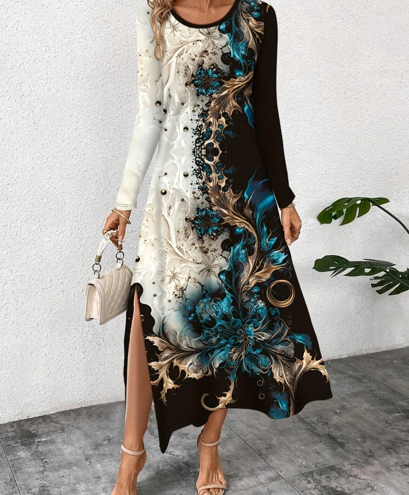Fashion Elegant Women Dress Loose Casual Dress Women Dress New Temperament
