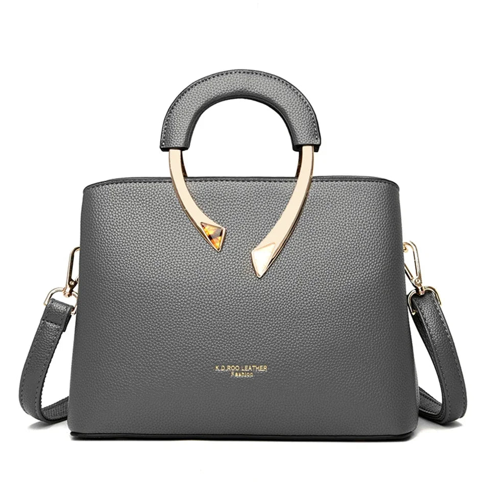 Luxury Designer High Quality Leather Bags Casual Crossbody Shoulder Bags for Women Totes Bags Sac A Main Bolsas Female Hand Bag