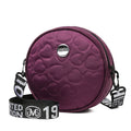 Neutral style rectangular shoulder bag for men and women.The shoulder strap features alphanumeric patterns.Suitable for travel.