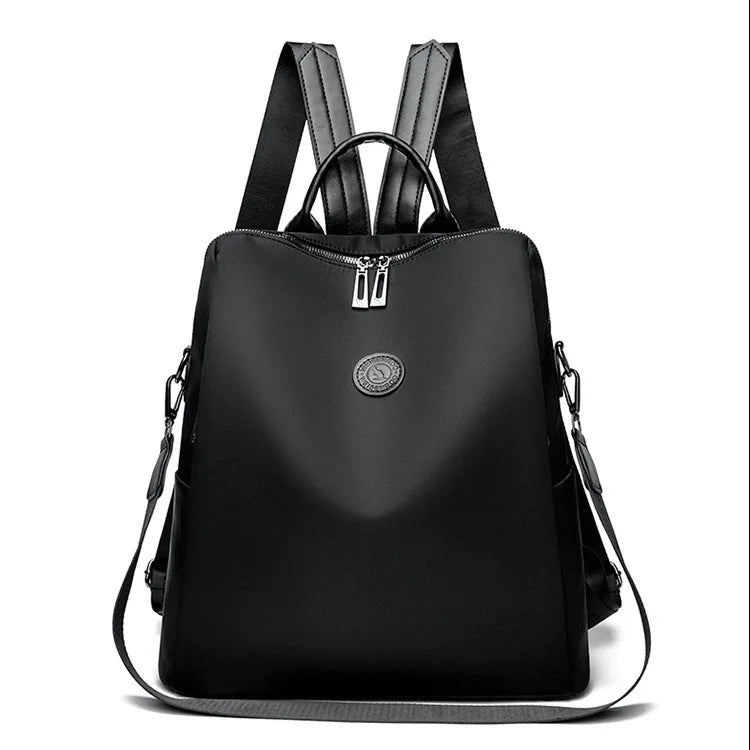Women's Backpack Large Capacity Multifunctional Oxford Cloth Travel Backpack Bag Thickened Commuter Schoolbag Women's Multi-Back