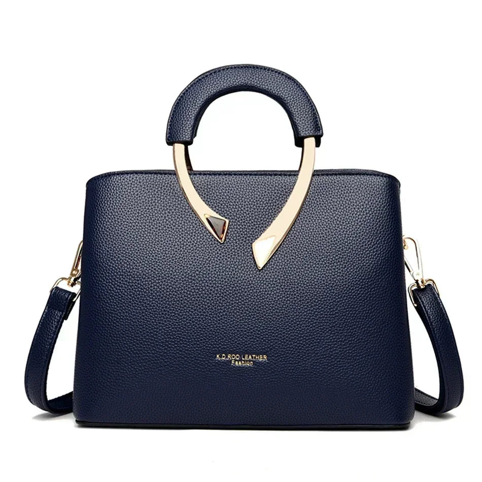 Luxury Handbags Women Bags Designer 3 Layers Soft Leather Shoulder Crossbody Sac Ladies Large Capacity Shopping Messenger Tote