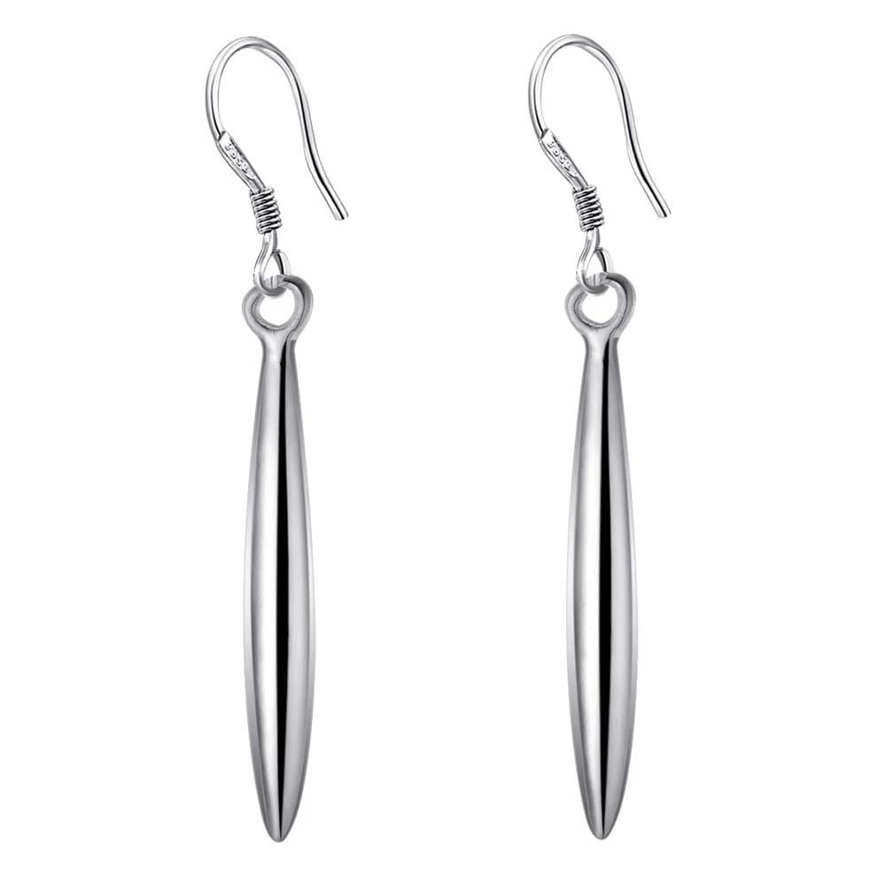 NEW 925 Sterling Silver Earrings Hot Hearts For Women Exquisite Student Girlfriend Jewelry Accessories Wedding Fashion Gift