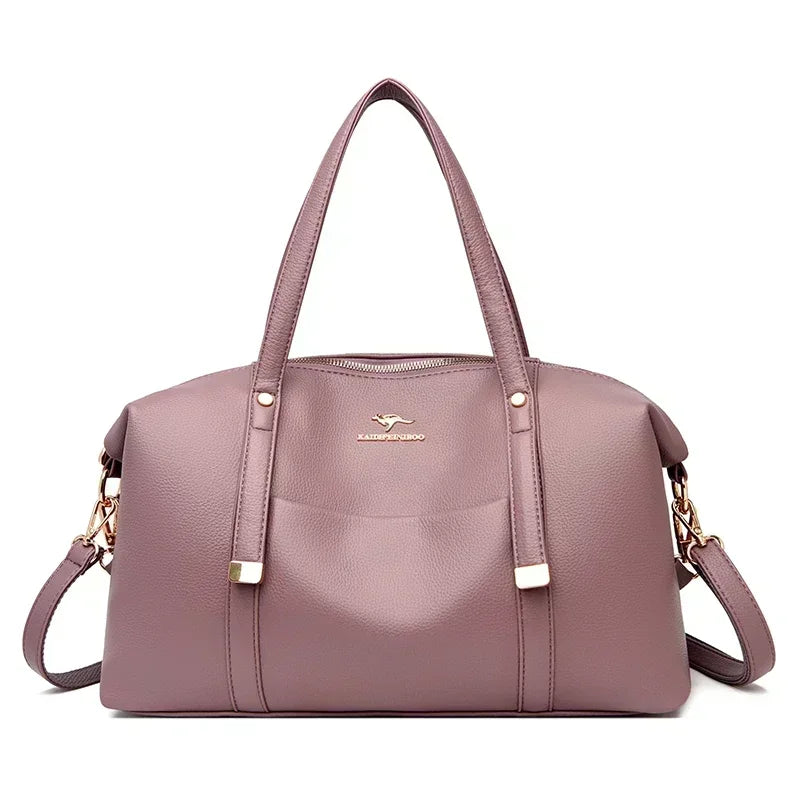 Luxury Handbags Women Bags Designer 3 Layers Soft Leather Shoulder Crossbody Sac Ladies Large Capacity Shopping Messenger Tote