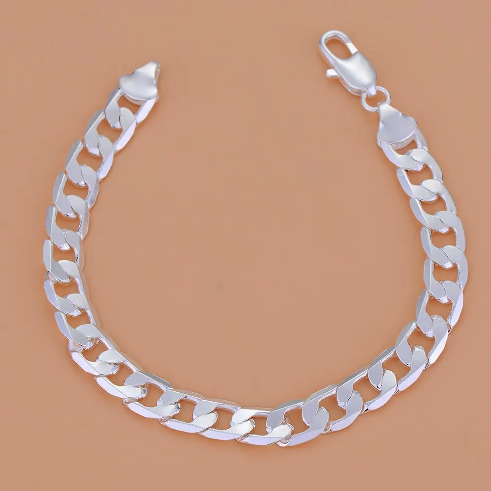 New 925 Sterling Silver Bracelet Bead High Quality Romance Chain For Women Fashion Engagement Party Wedding Jewelry Gift