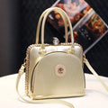 New Stylish Ladies Shoulder Bags High Quality Bright Leather Women's Crossbody Bags Luxury Designer Handbags and Purses Sac