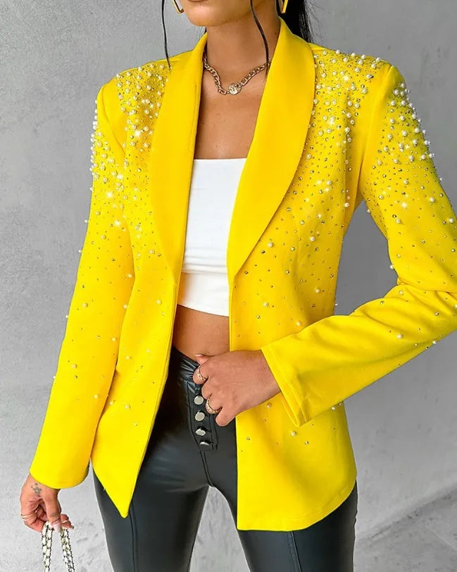 Blazers for Women Women Clothing Streetwear Autumn 2023 New Fashion Versatile Casual Long Sleeves Y2k Small Suit Female's Wear