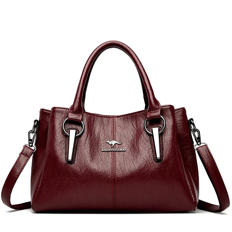 Luxury Designer High Quality Leather Bags Casual Crossbody Shoulder Bags for Women Totes Bags Sac A Main Bolsas Female Hand Bag