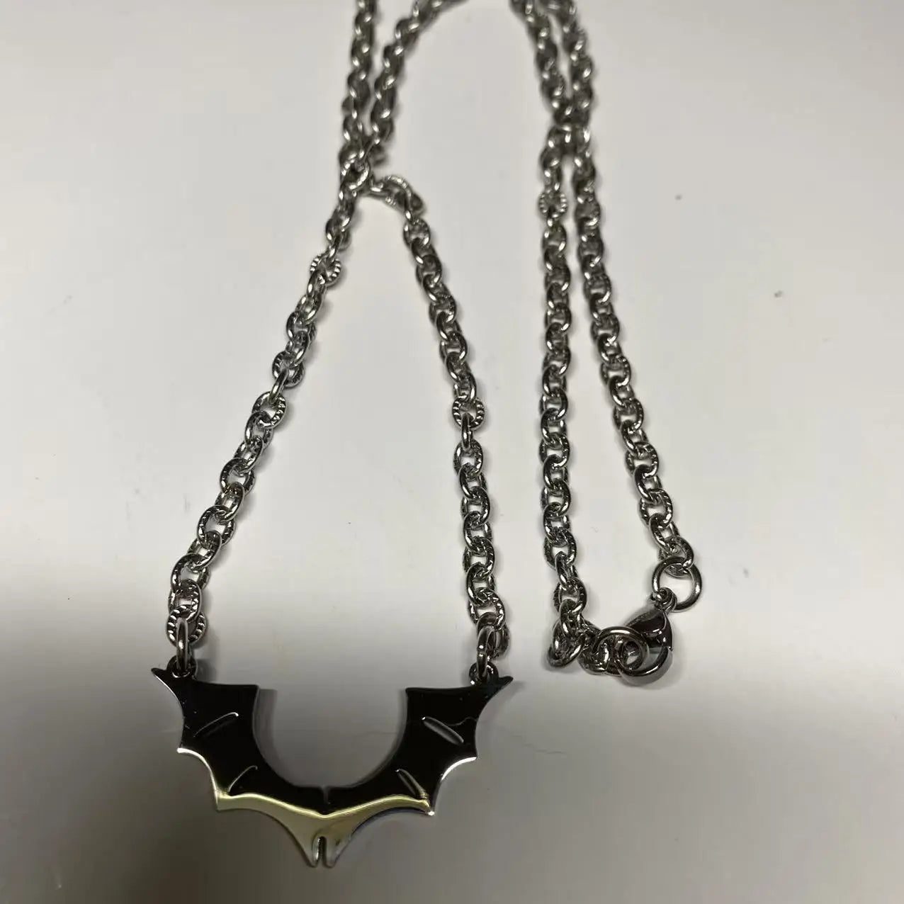 Fashion Boutique Stainless Steel Necklace Hip Hop Style Male and Female Couple Necklace Rapper fan Gift