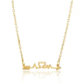 Stainless Steel Creative Chain Necklace