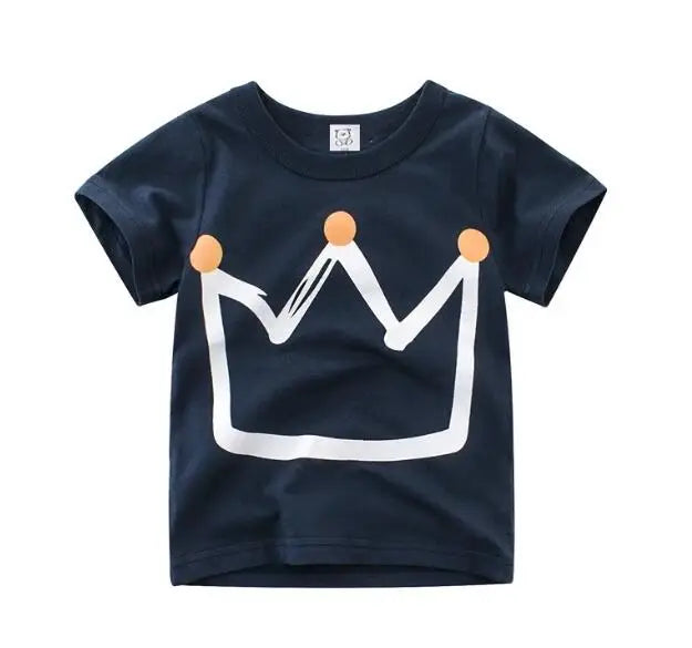 Children's Clothing Boys Girls T-Shirt Kids Clothes Cartoon Summer Tops Long Sleeve Baby Clothing Spring Cotton Ropa De Niña