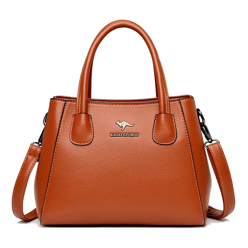 Luxury Designer High Quality Leather Bags Casual Crossbody Shoulder Bags for Women Totes Bags Sac A Main Bolsas Female Hand Bag