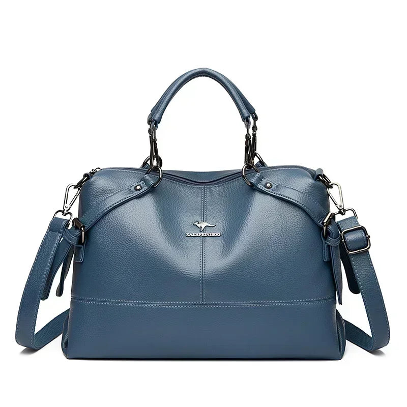 Luxury Handbags Women Bags Designer 3 Layers Soft Leather Shoulder Crossbody Sac Ladies Large Capacity Shopping Messenger Tote