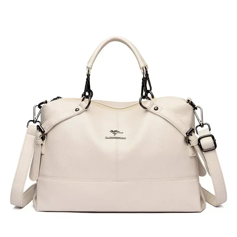 Luxury Handbags Women Bags Designer 3 Layers Soft Leather Shoulder Crossbody Sac Ladies Large Capacity Shopping Messenger Tote