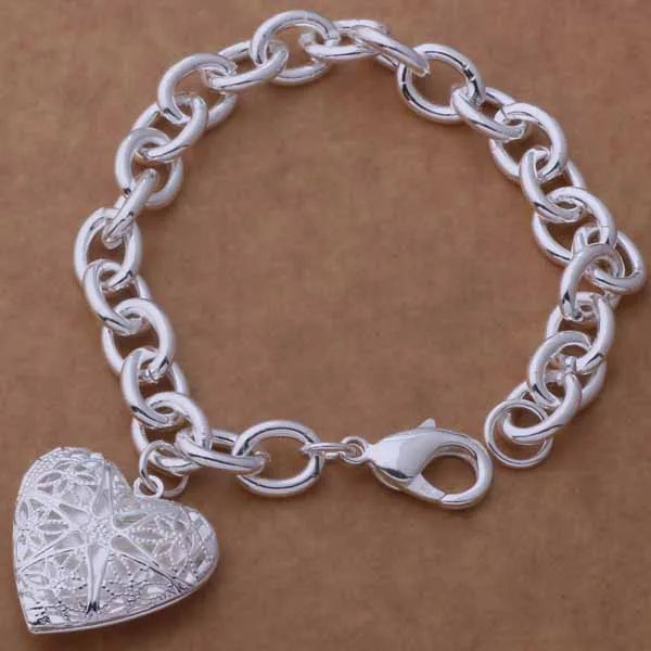 New 925 Sterling Silver Bracelet Bead High Quality Romance Chain For Women Fashion Engagement Party Wedding Jewelry Gift