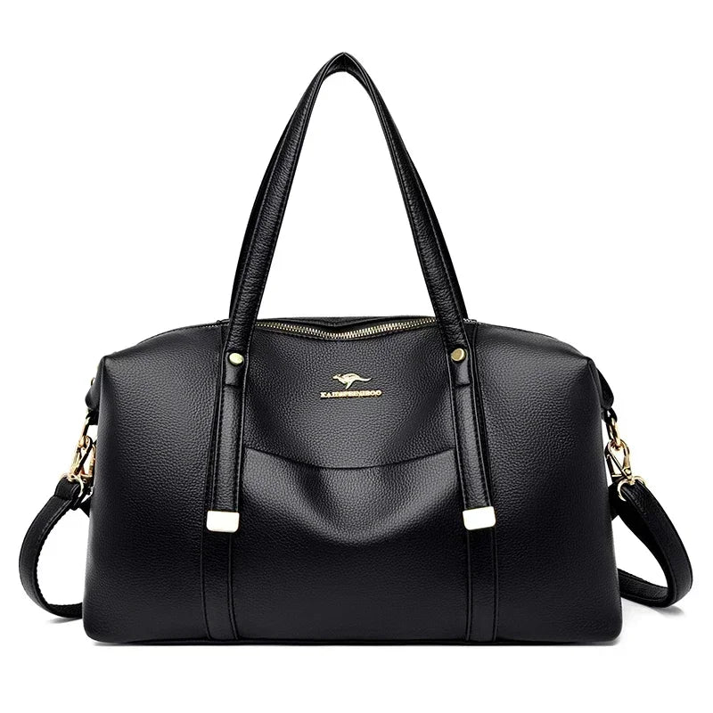 Luxury Handbags Women Bags Designer 3 Layers Soft Leather Shoulder Crossbody Sac Ladies Large Capacity Shopping Messenger Tote