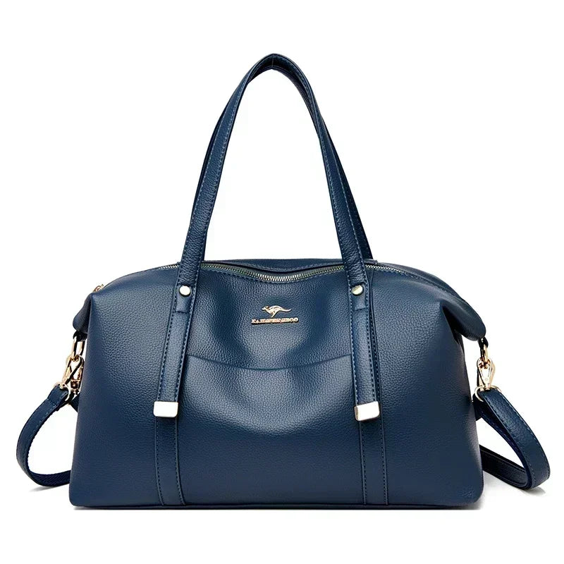 Luxury Handbags Women Bags Designer 3 Layers Soft Leather Shoulder Crossbody Sac Ladies Large Capacity Shopping Messenger Tote
