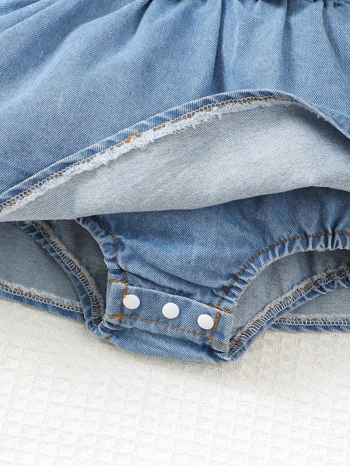 Winter  Newborn  Infant  0-18 Months  Baby  Girl  Dress  Long  Sleeve  Denim  Romper  Princess  Party  Dresses  With  Hair  Hoop