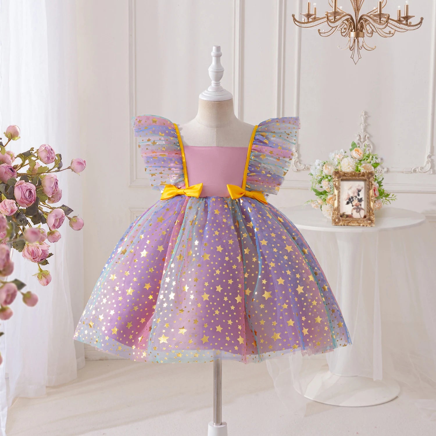 1-5 Years Baby Black Swan Prinsess Dress Girls Birthday Party Dresses Kids Christmas Children Sleeveless Tulle Tutu Clothings