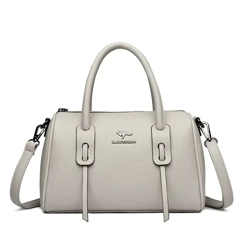Luxury Handbags Women Bags Designer 3 Layers Soft Leather Shoulder Crossbody Sac Ladies Large Capacity Shopping Messenger Tote