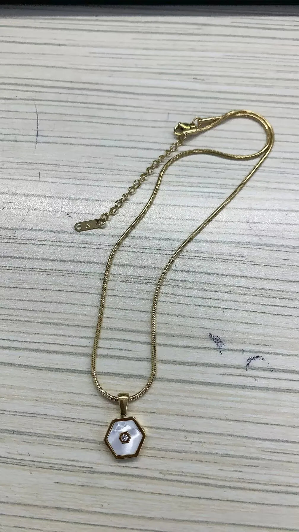 Stainless Steel Creative Chain Necklace