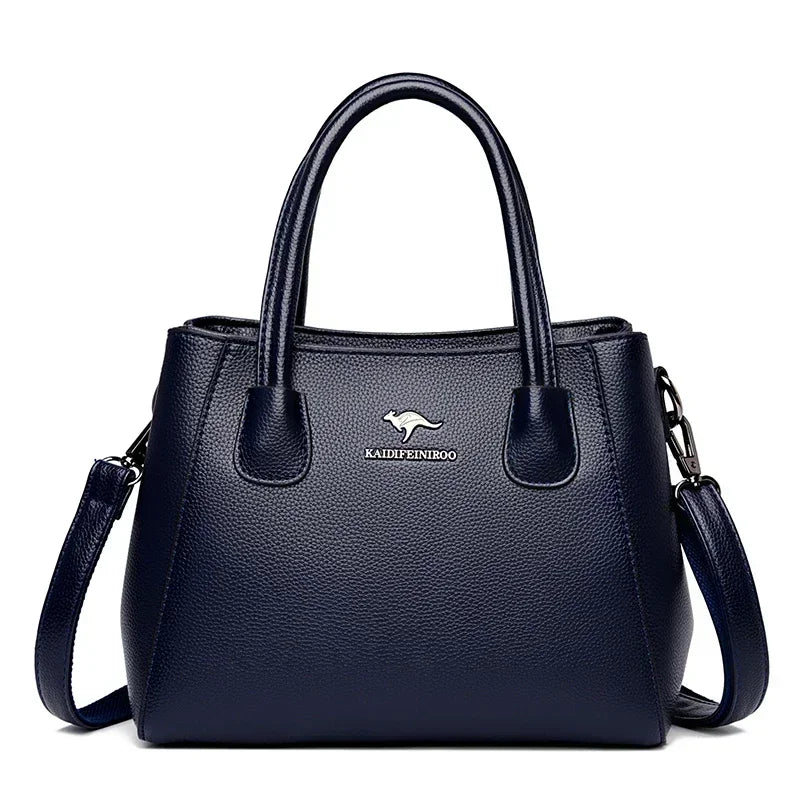 Luxury Handbags Women Bags Designer 3 Layers Soft Leather Shoulder Crossbody Sac Ladies Large Capacity Shopping Messenger Tote