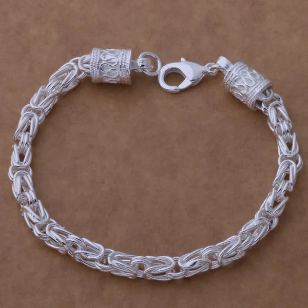 New 925 Sterling Silver Bracelet Bead High Quality Romance Chain For Women Fashion Engagement Party Wedding Jewelry Gift