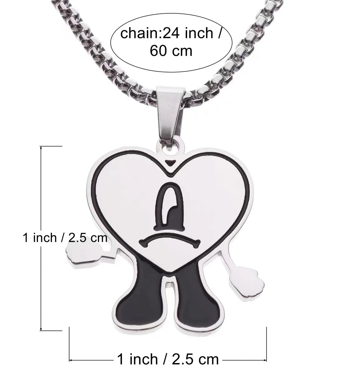 European and American Fashion Hip Hop Necklace Niche Design Luxury Sweater Chain Street Men and Women Trend Jewelry Accessories