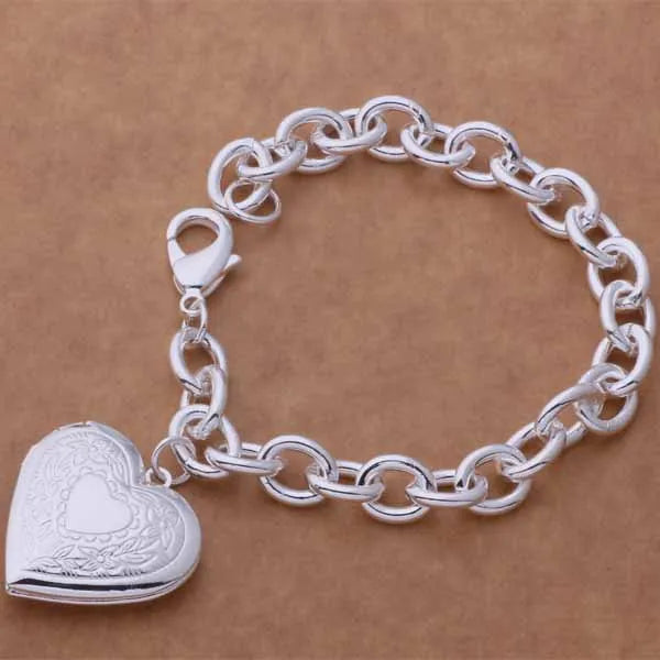 New 925 Sterling Silver Bracelet Bead High Quality Romance Chain For Women Fashion Engagement Party Wedding Jewelry Gift