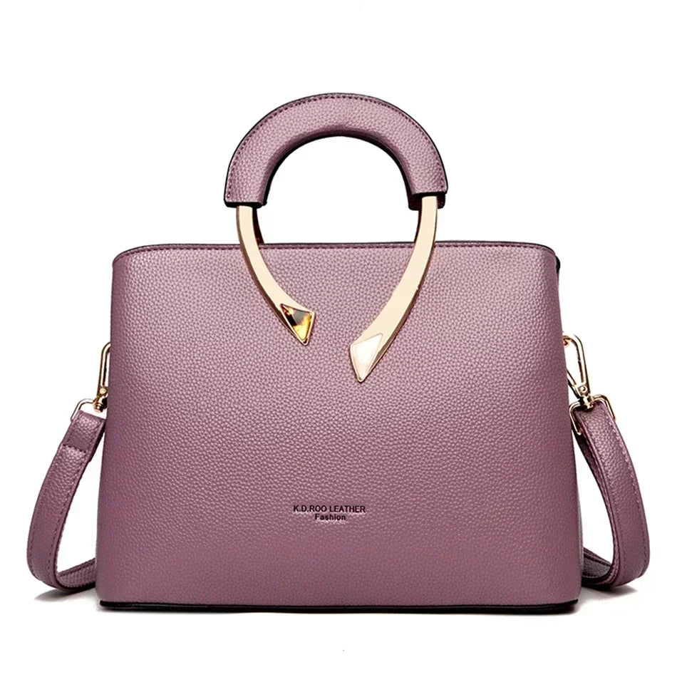 Luxury Handbags Women Bags Designer 3 Layers Soft Leather Shoulder Crossbody Sac Ladies Large Capacity Shopping Messenger Tote