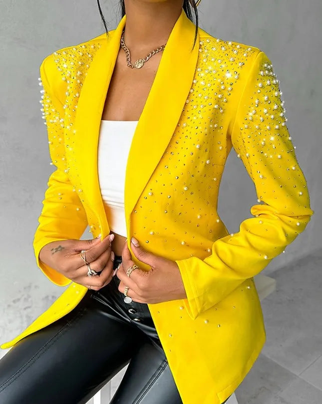 Blazers for Women Women Clothing Streetwear Autumn 2023 New Fashion Versatile Casual Long Sleeves Y2k Small Suit Female's Wear