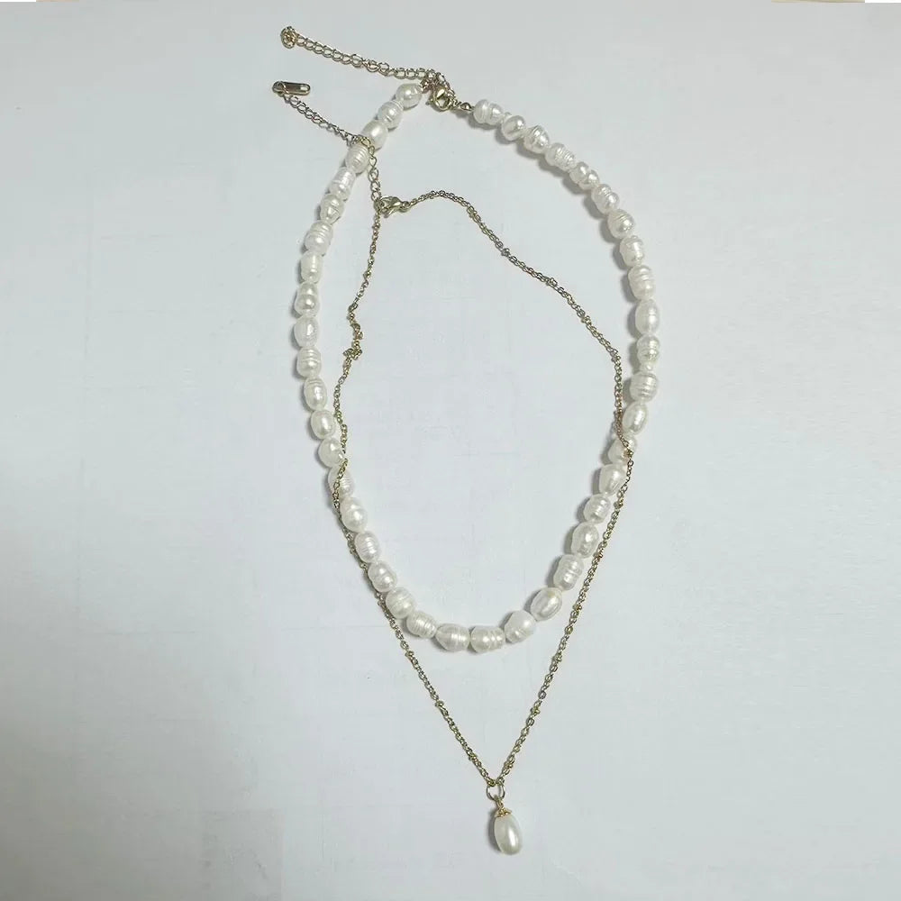 Stainless Steel Creative Chain Necklace