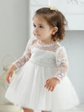 Baby Christening Party Dresses for Girls Birthday Wedding Princess Pink Dresses for Baby girl