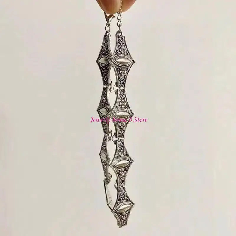 Women Geometric Punk Gothic Retro Collar Necklace Handmade Bohemian Neck Chain
