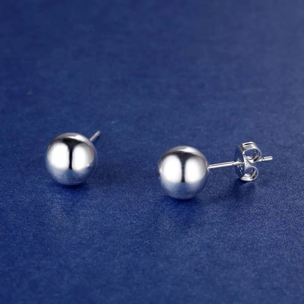 NEW 925 Sterling Silver Earrings Hot Hearts For Women Exquisite Student Girlfriend Jewelry Accessories Wedding Fashion Gift