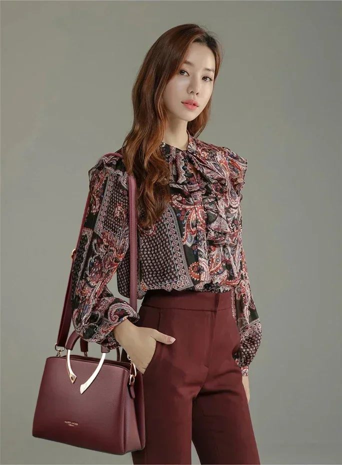 Luxury Designer High Quality Leather Bags Casual Crossbody Shoulder Bags for Women Totes Bags Sac A Main Bolsas Female Hand Bag