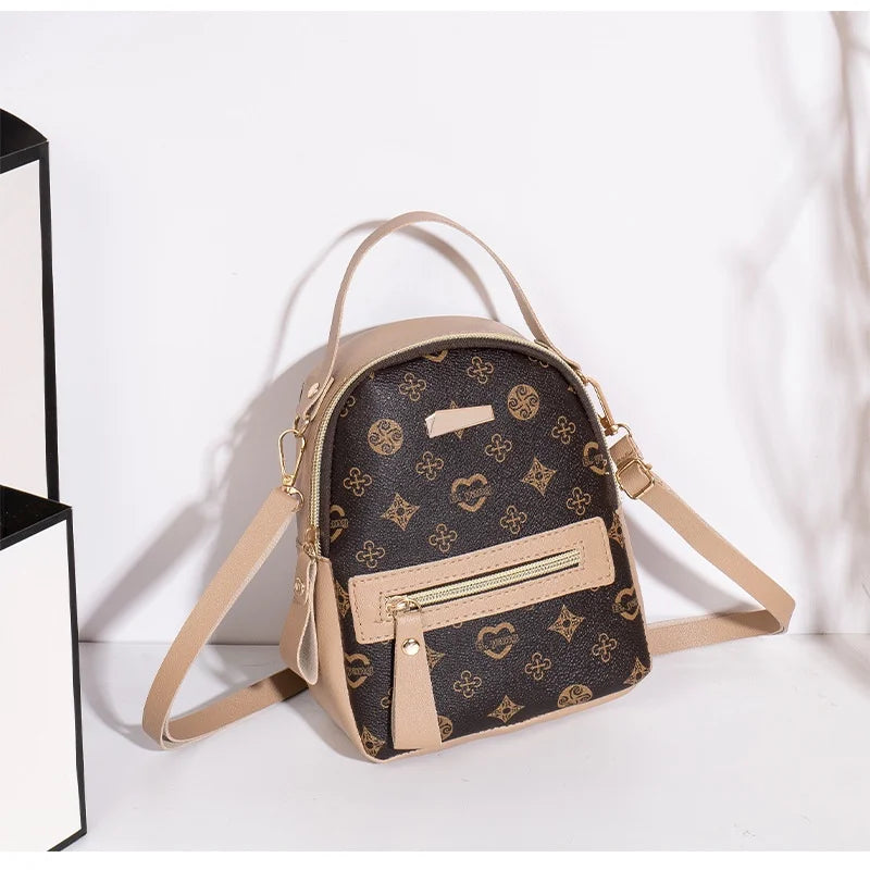 Fashionable Backpack Women's Bag Fresh Sweet Student School Bag Backpack