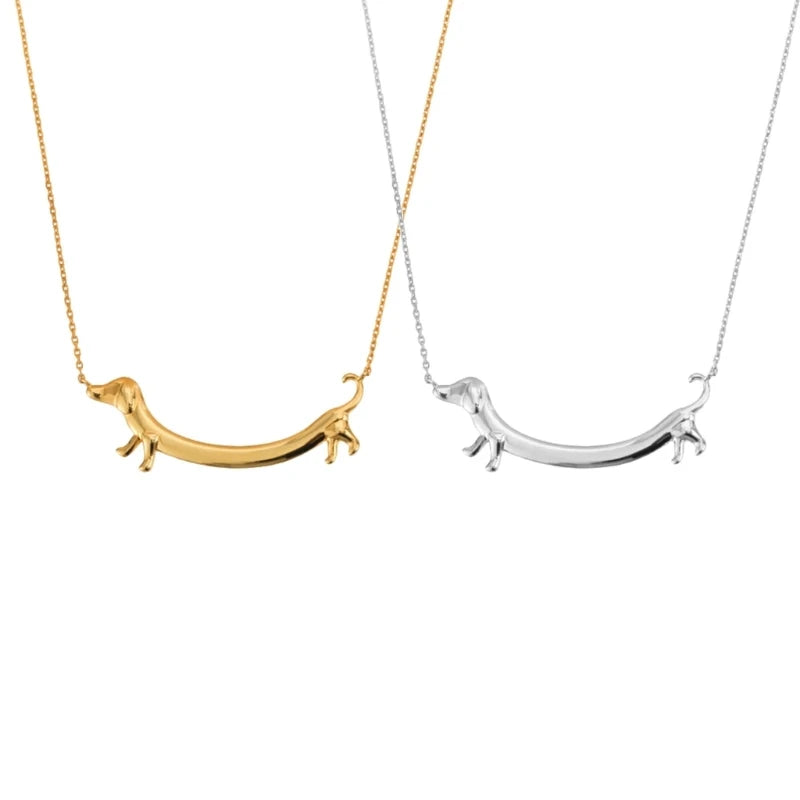 Dachshund Necklace Playful And Adorable Neckchain Perfect for Dog Lovers
