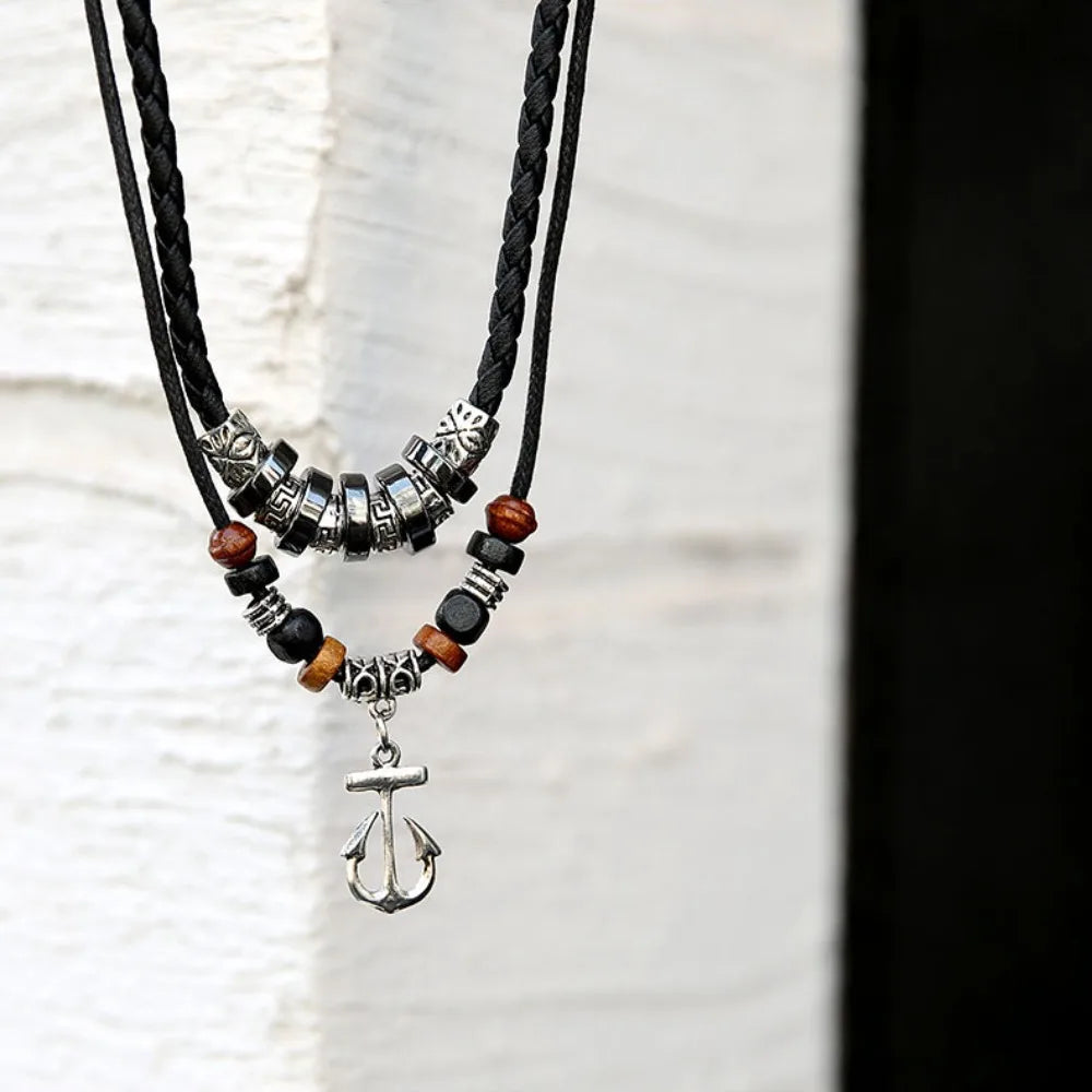 Trend Hiphop Rock Necklace Fashion Retro Attractive Retro Trendsetter Pendant Colorfast Jewelry Accessories Party