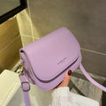 Saddle bag women's crossbody bag bag girl, summer simple fashion trend, foreign shoulder bag women